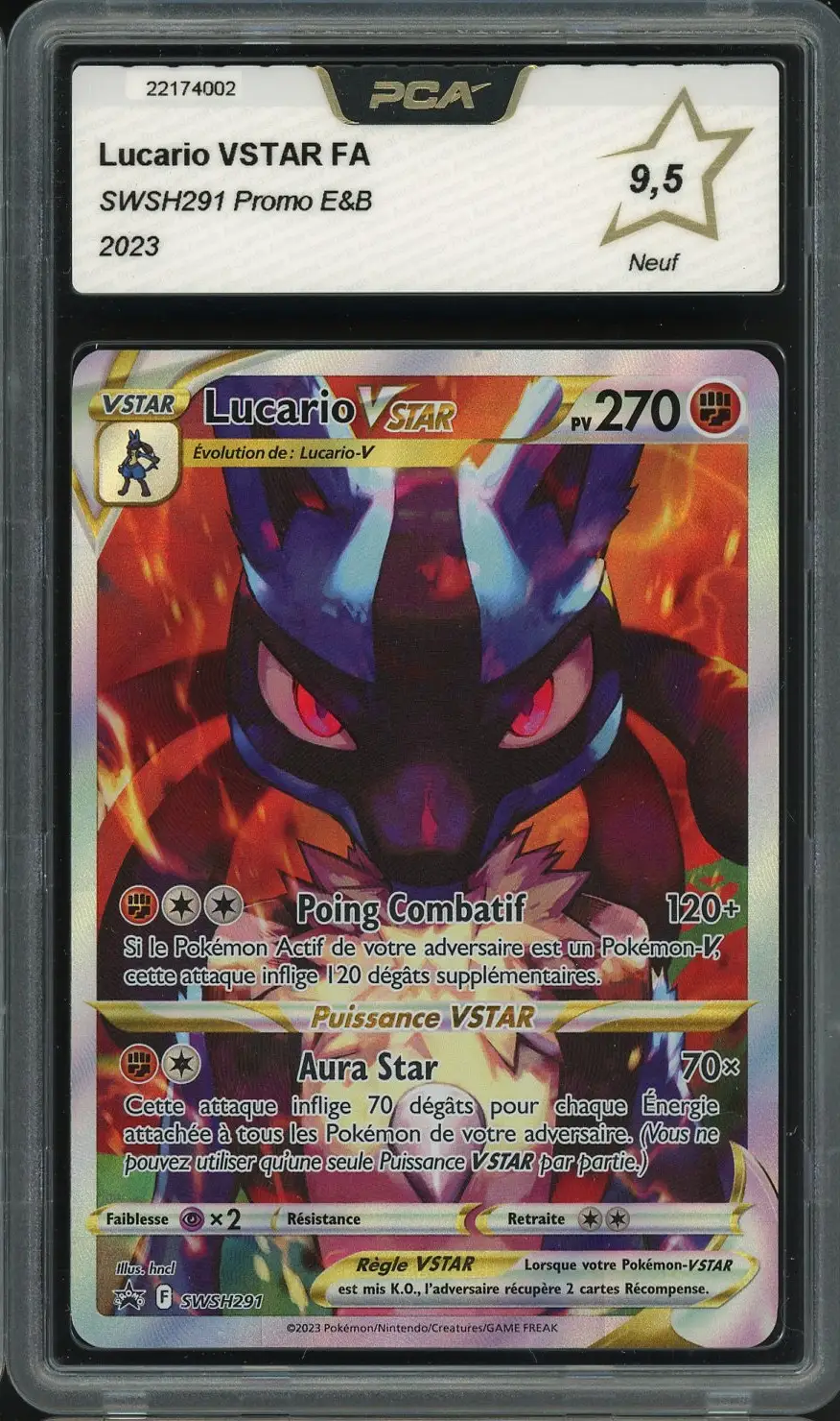 PCA 9.5 Lucario VStar