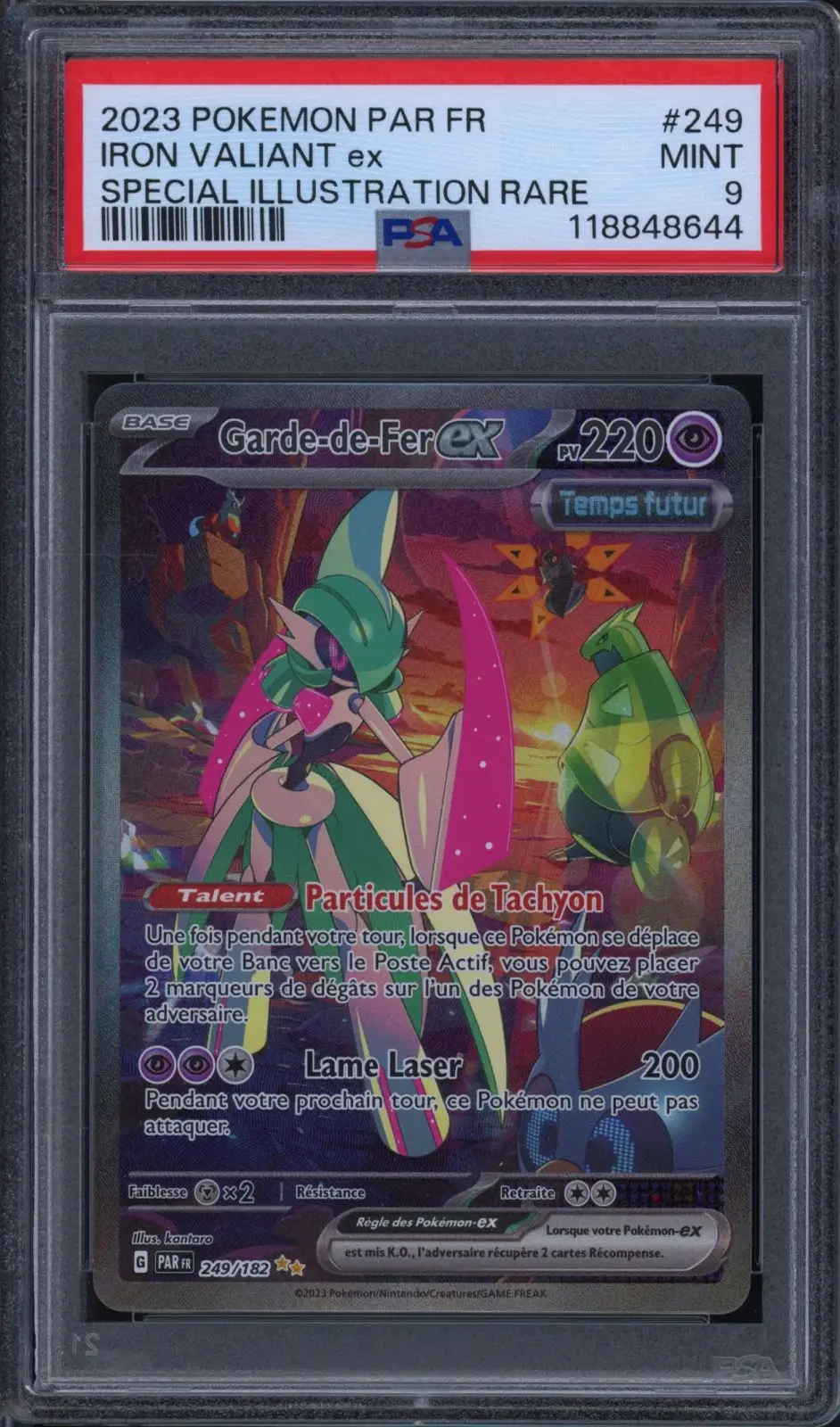 PSA 9 Garde-de-Fer Ex