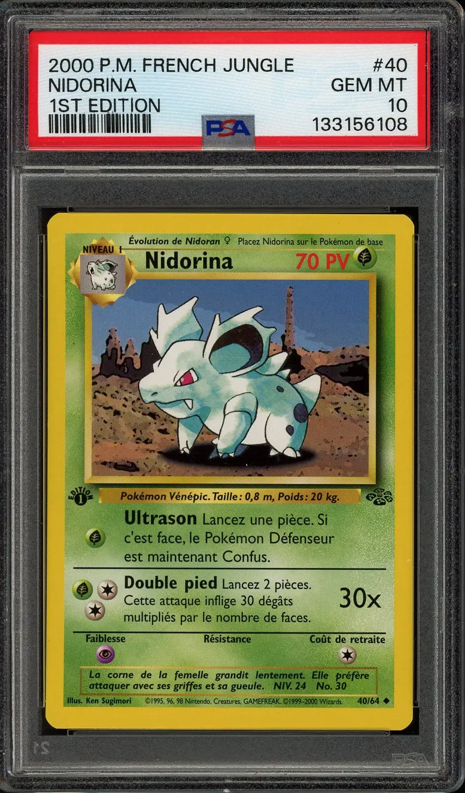 PSA 10 Nidorina