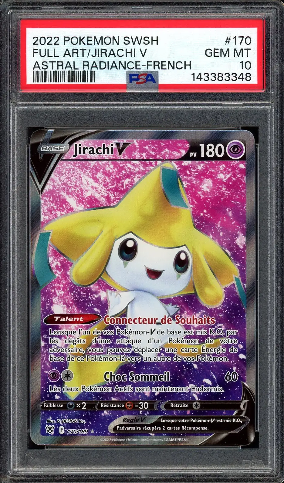 PSA 10 Jirachi V