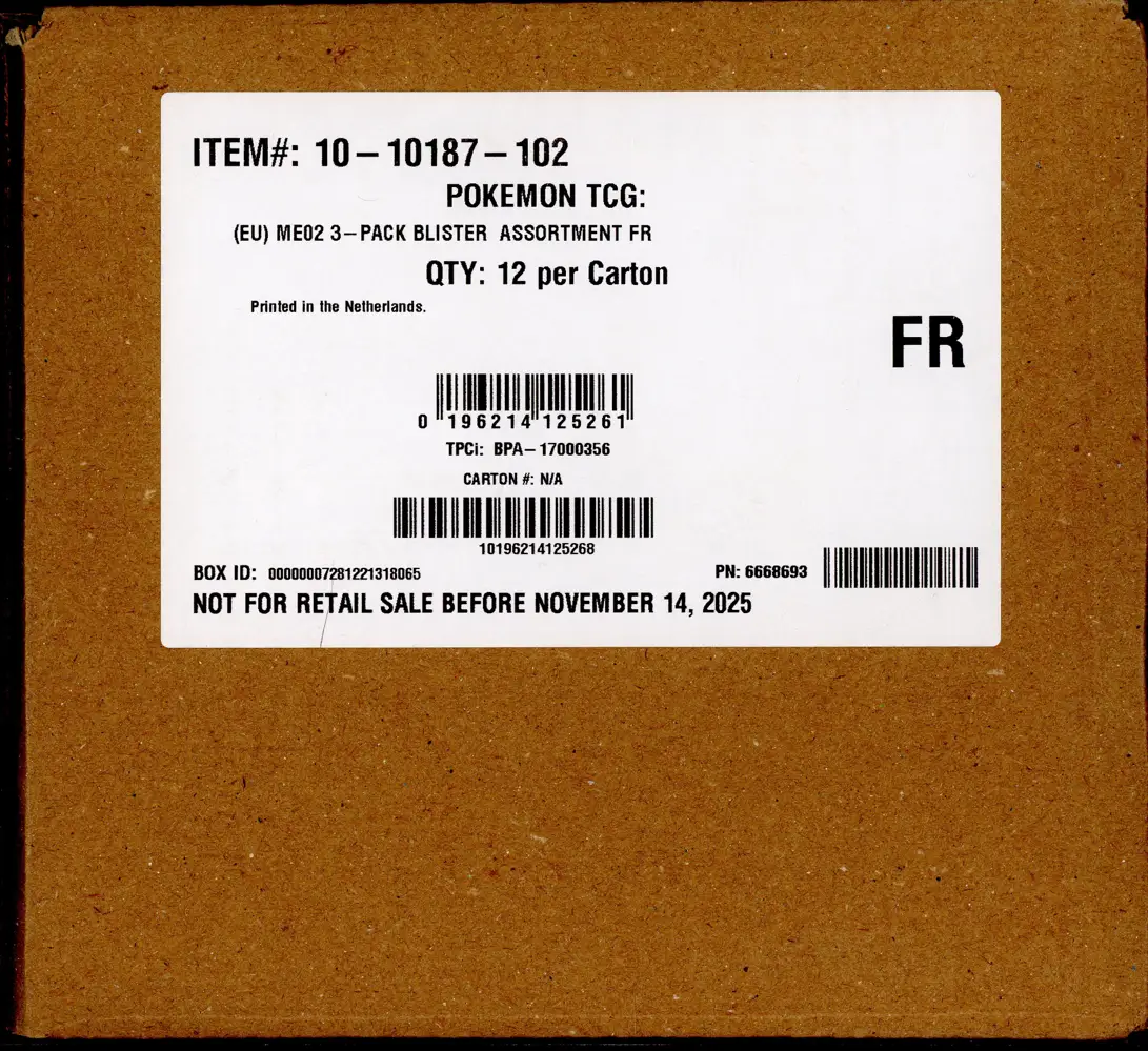 Case Tripack ME02 Flammes Fantasmagoriques