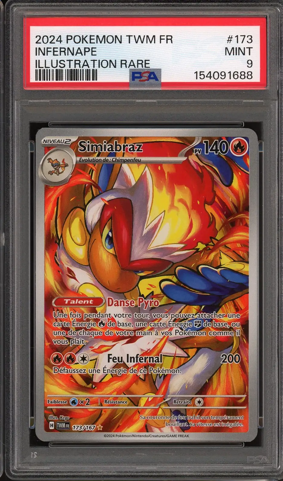 PSA 9 Simiabraz