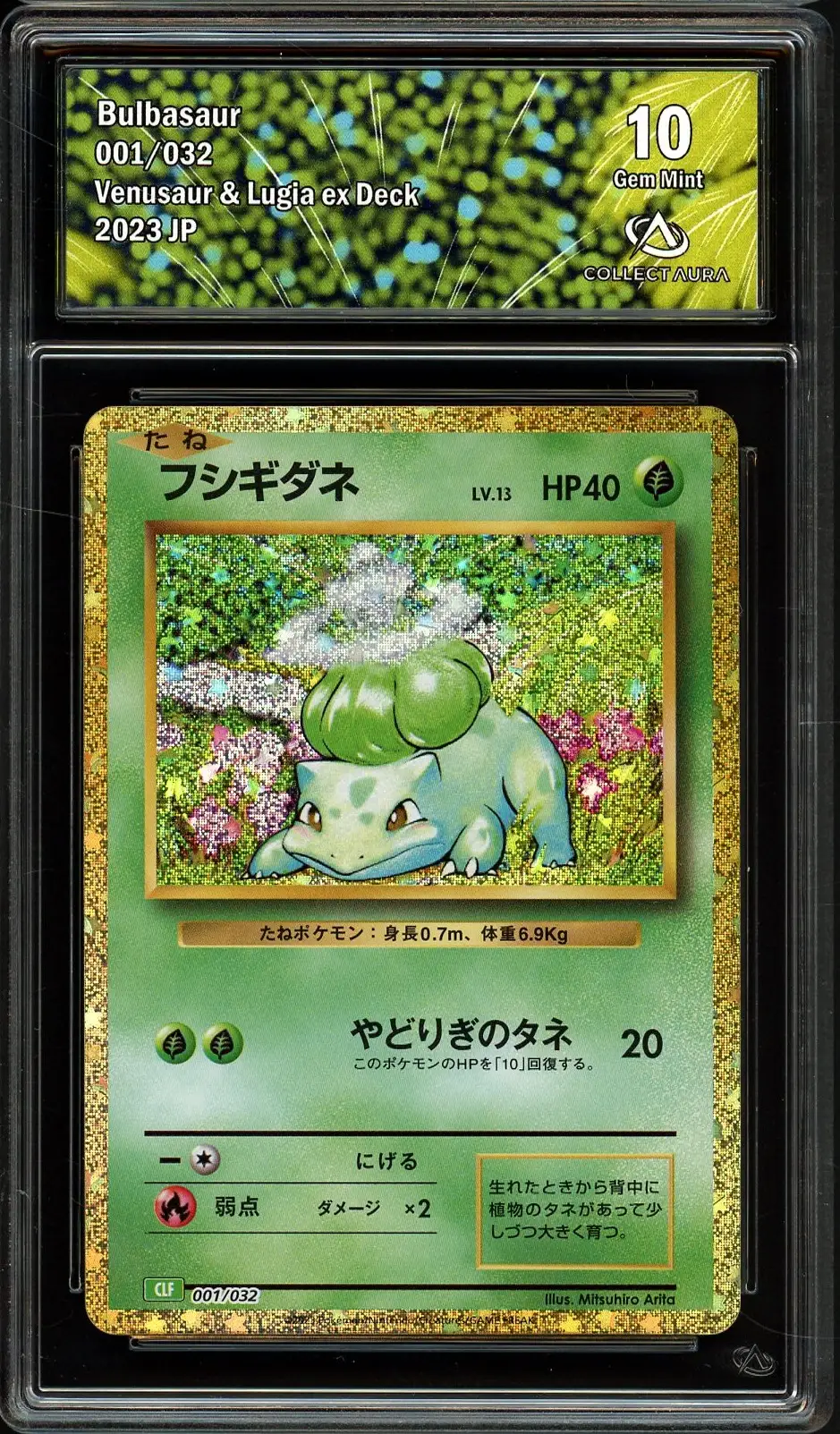 CA 10 Bulbasaur Holo