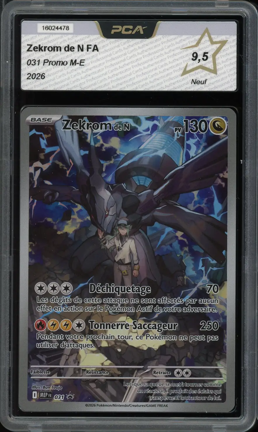 PCA 9.5 Zekrom de N