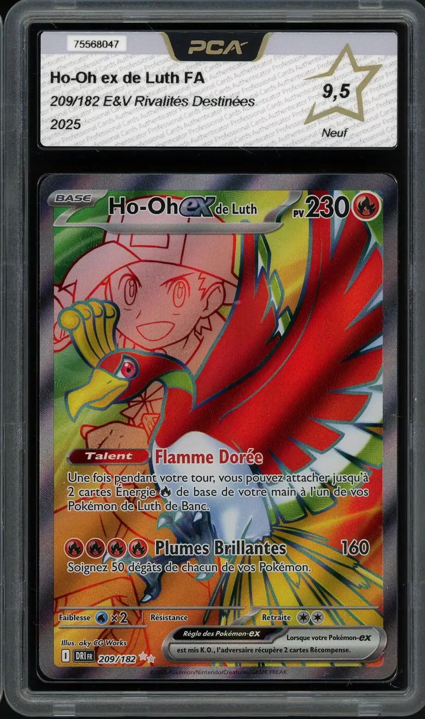 PCA 9.5 Ho-Oh Ex de Luth