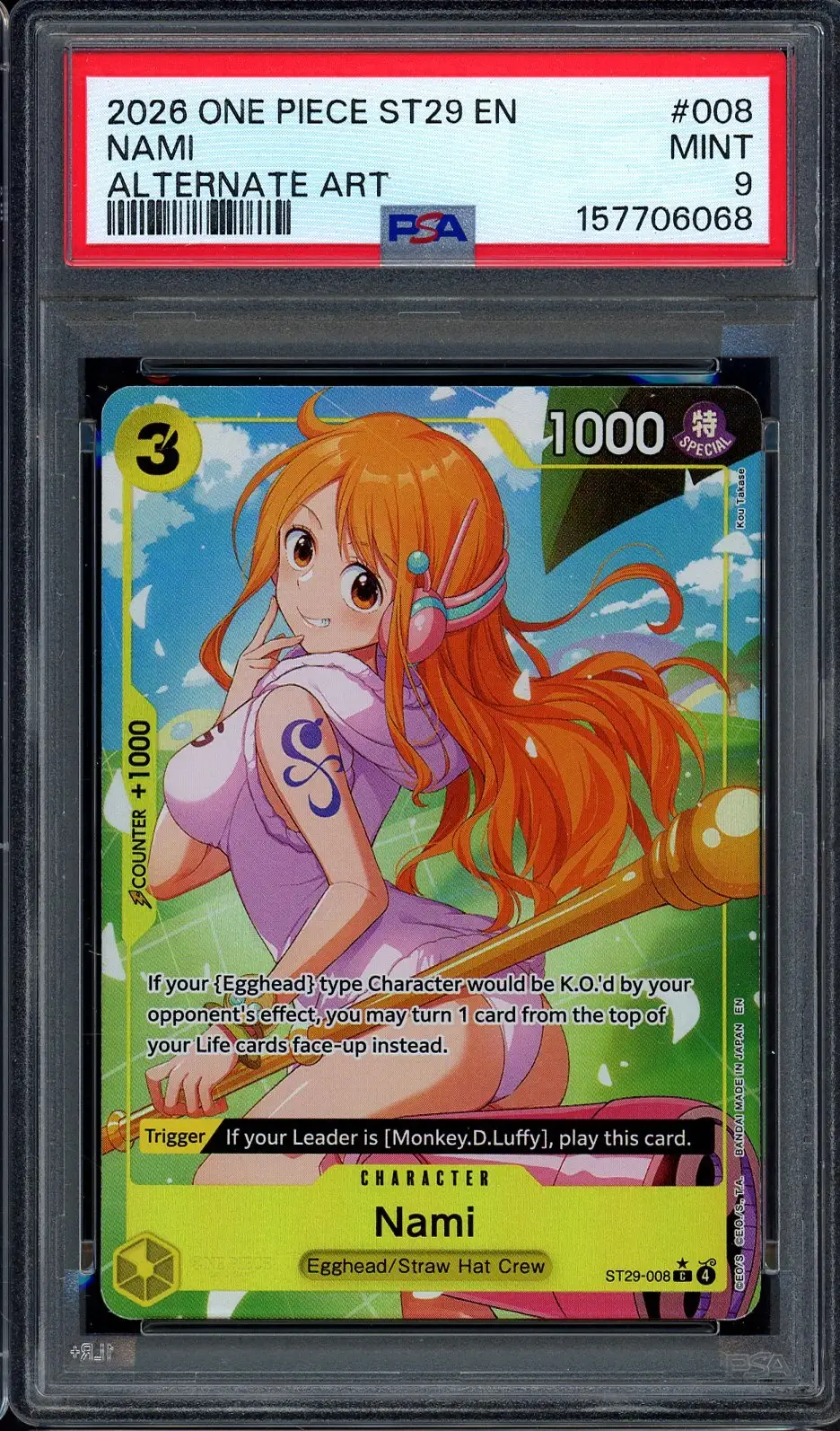 PSA 9 Nami