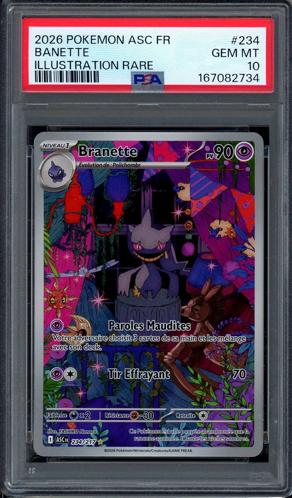 PSA 10 Branette