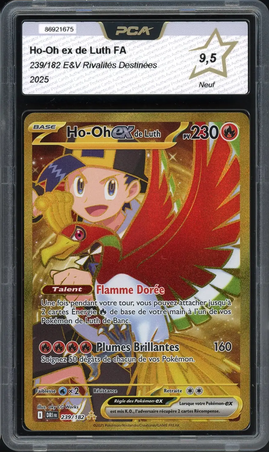 PCA 9.5 Ho-Oh Ex de Luth Gold