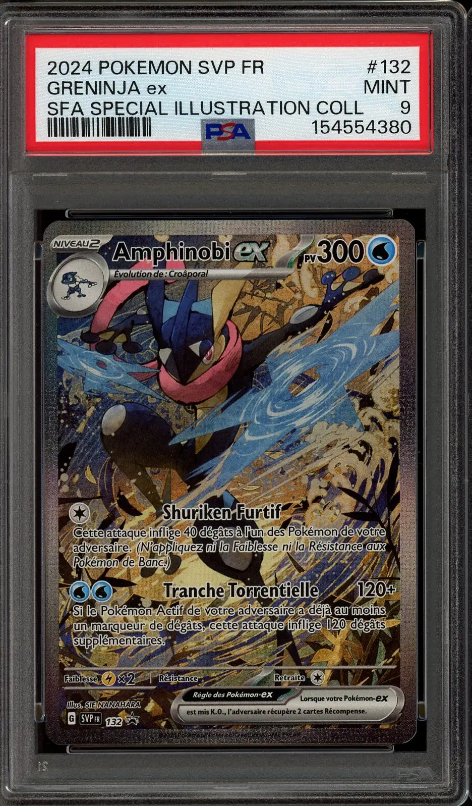 PSA 9 Amphinobi Ex