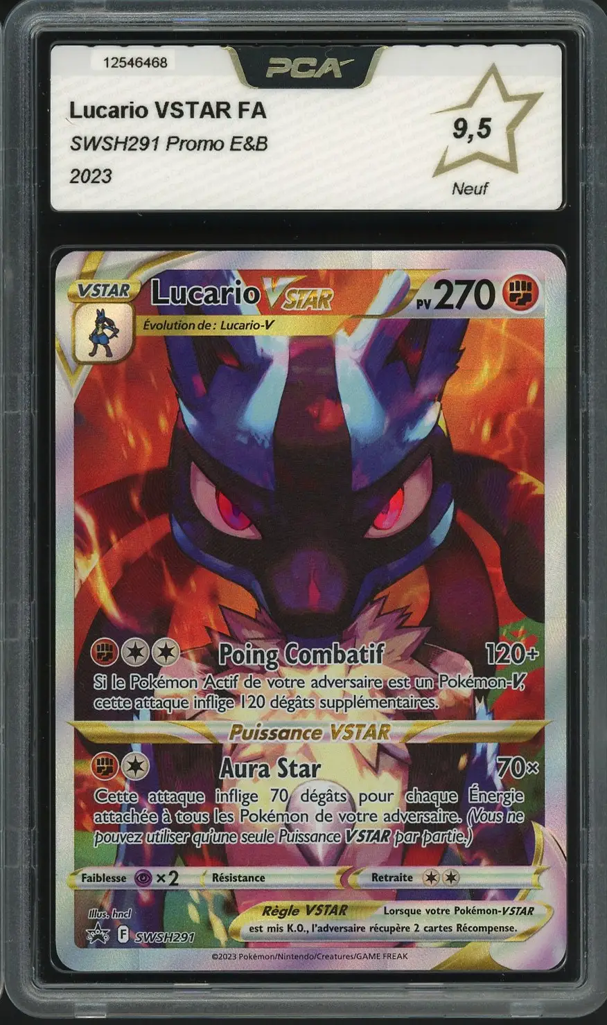 PCA 9.5 Lucario VStar