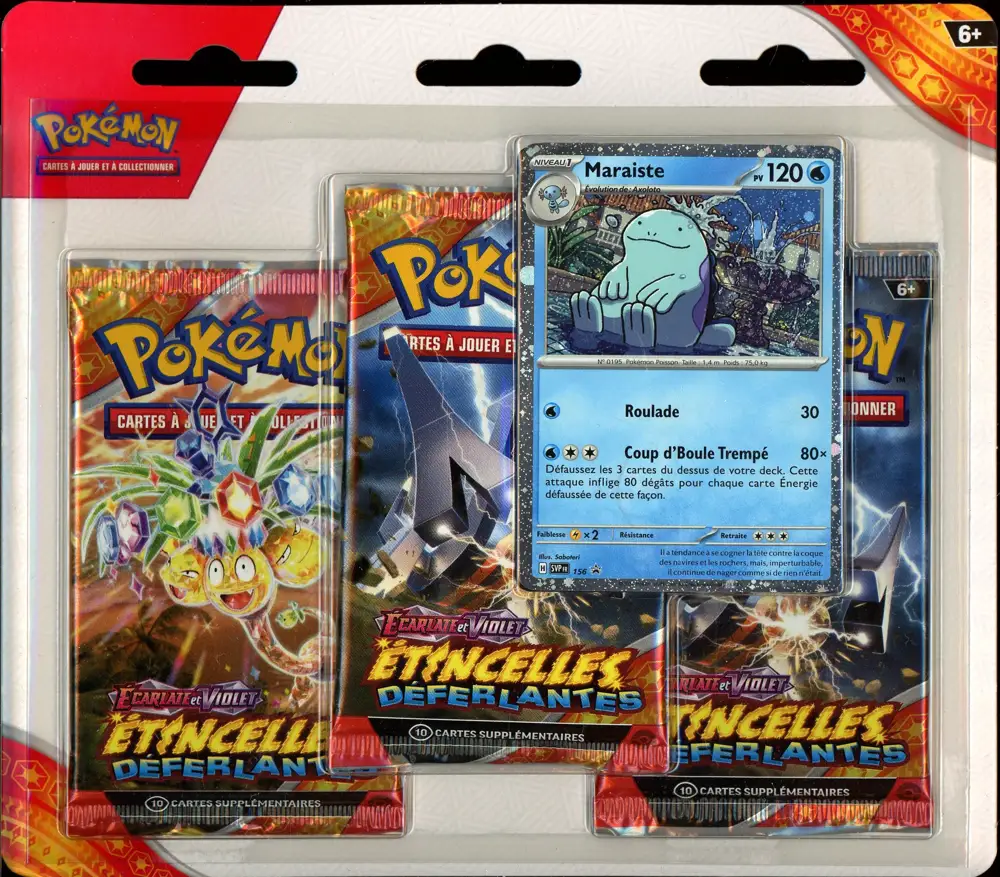 Tripack EV8 Etincelles Déferlantes