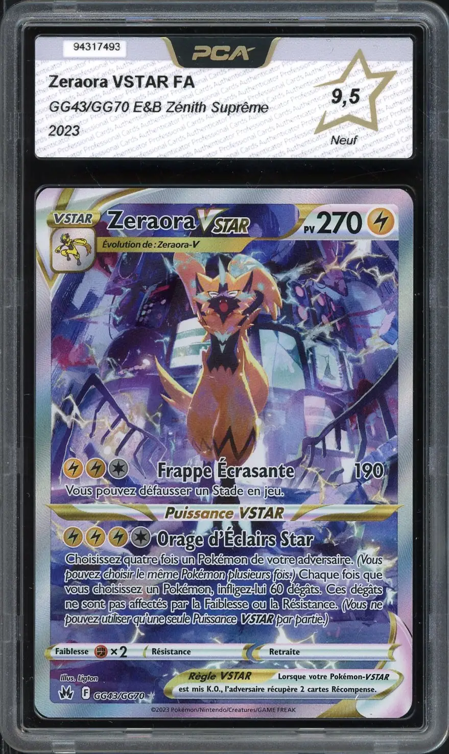 PCA 9.5 Zeraora VStar