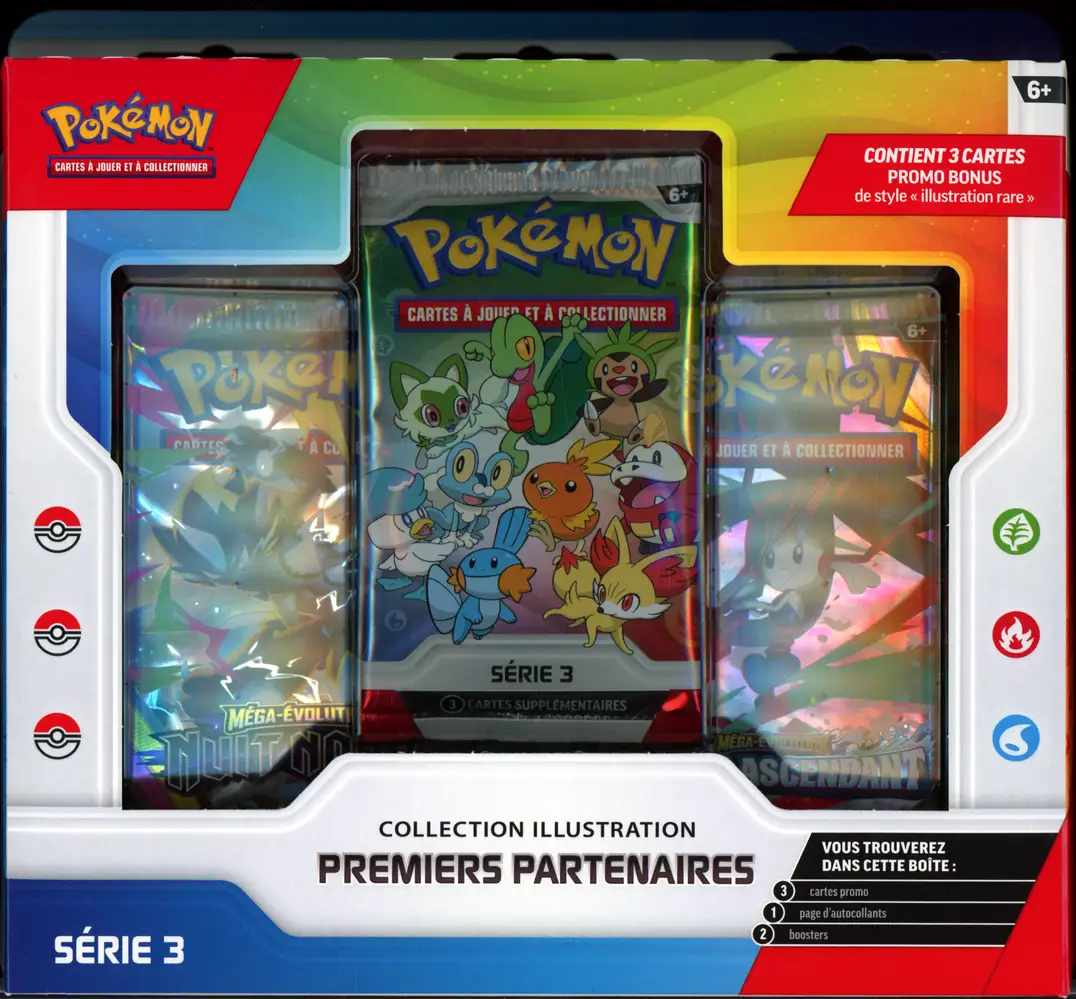 Coffret Collection Illustration Premiers Partenaires Série 3