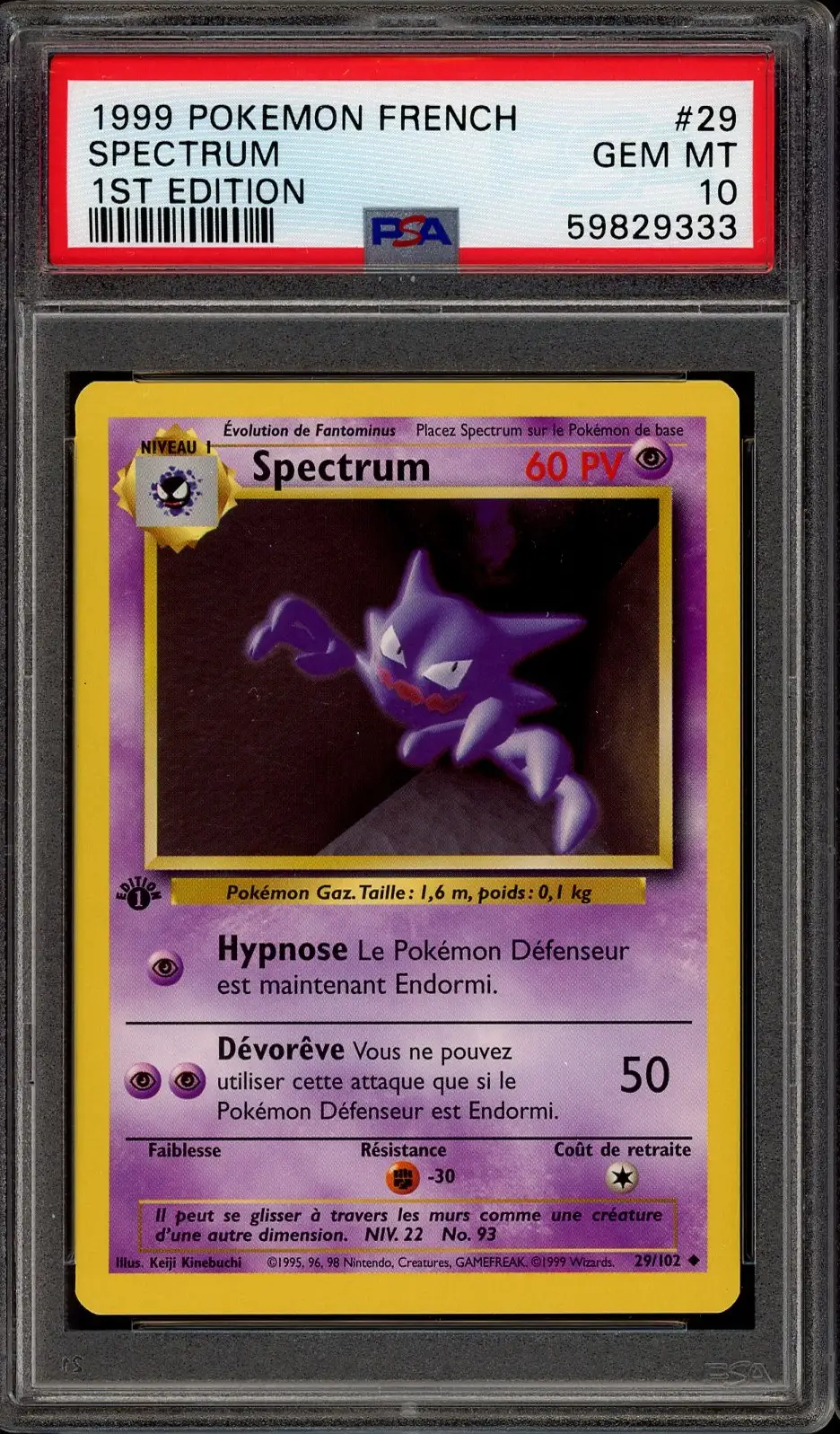 PSA 10 Spectrum