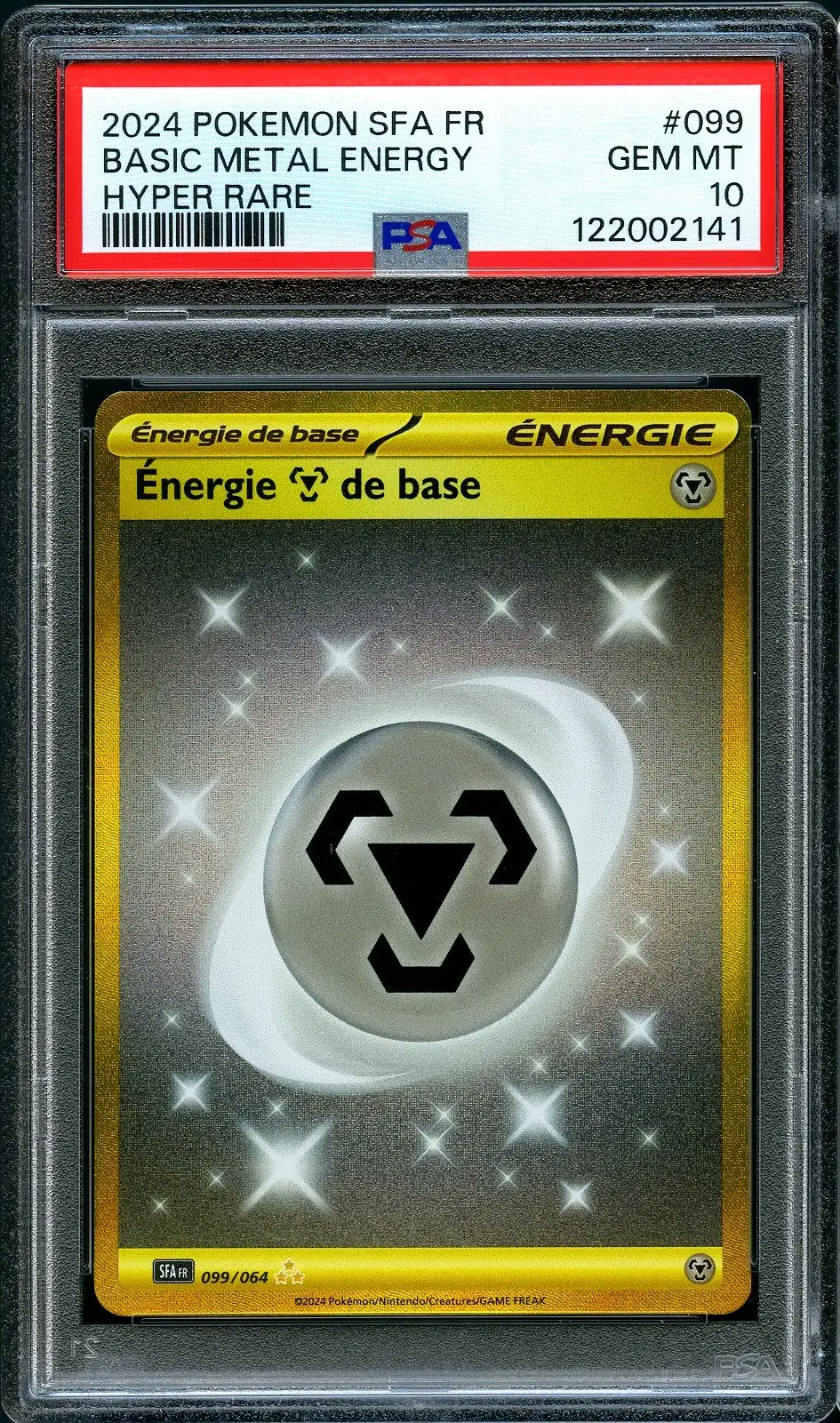 PSA 10 Énergie Gold