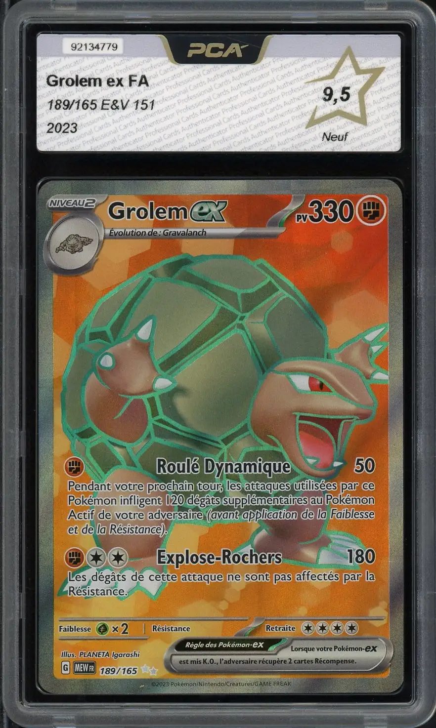 PCA 9.5 Grolem Ex