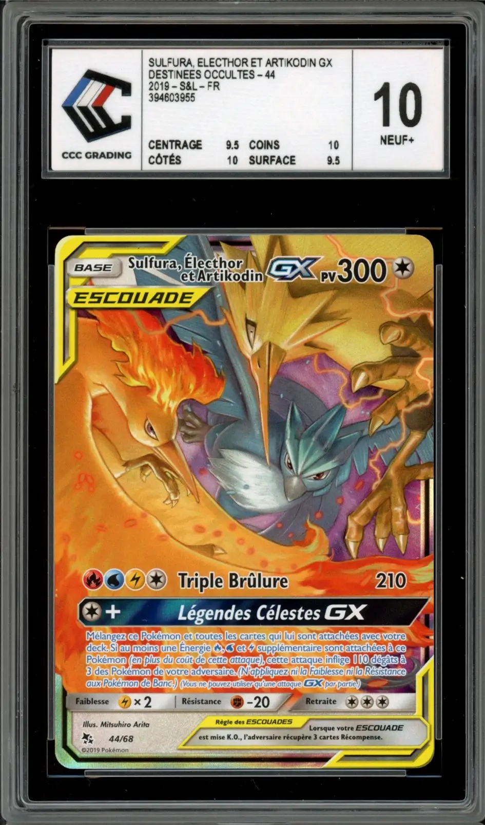 CCC 10 Sulfura, Électhor et Artikodin Gx