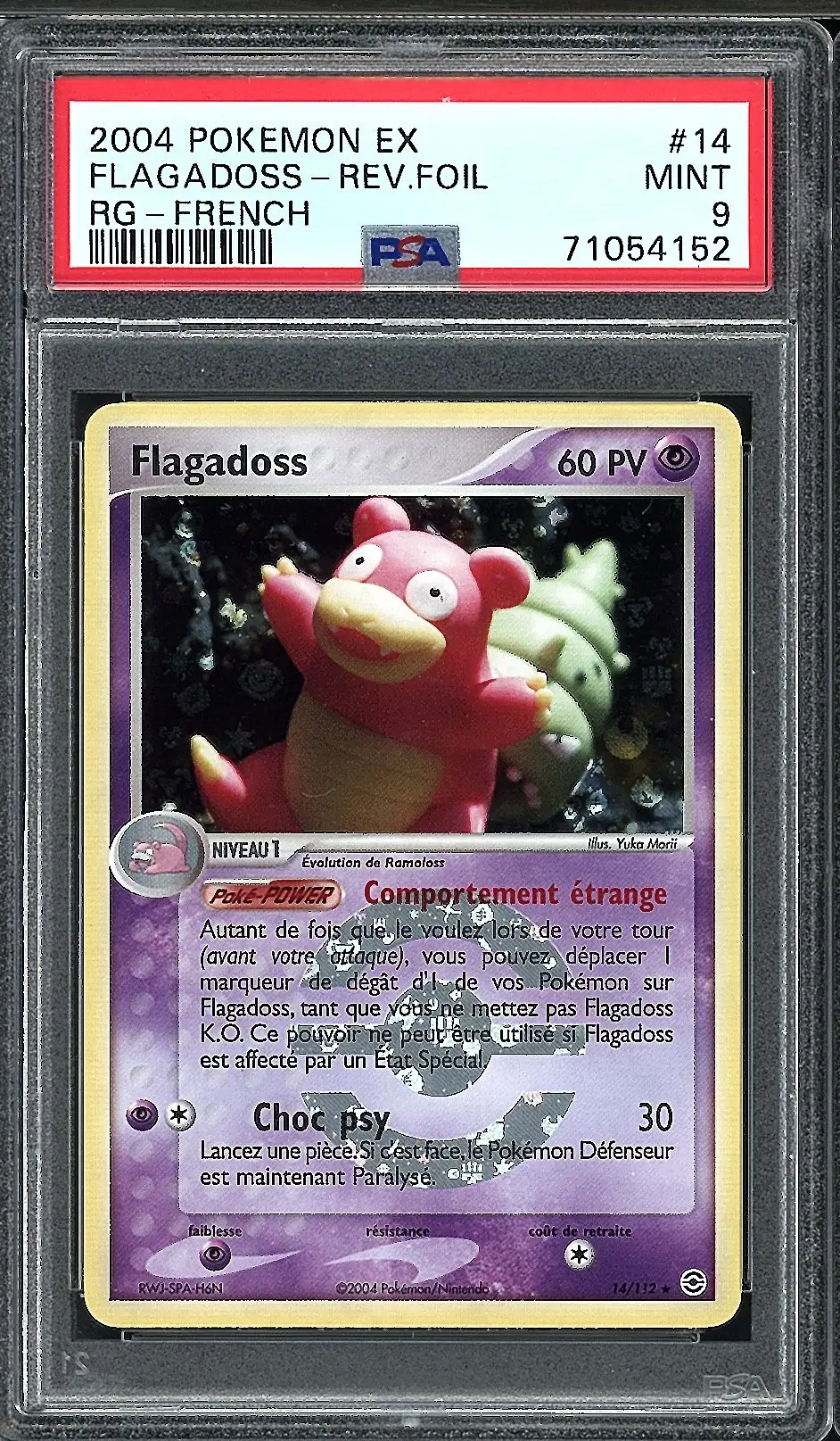 PSA 9 Flagadoss Reverse
