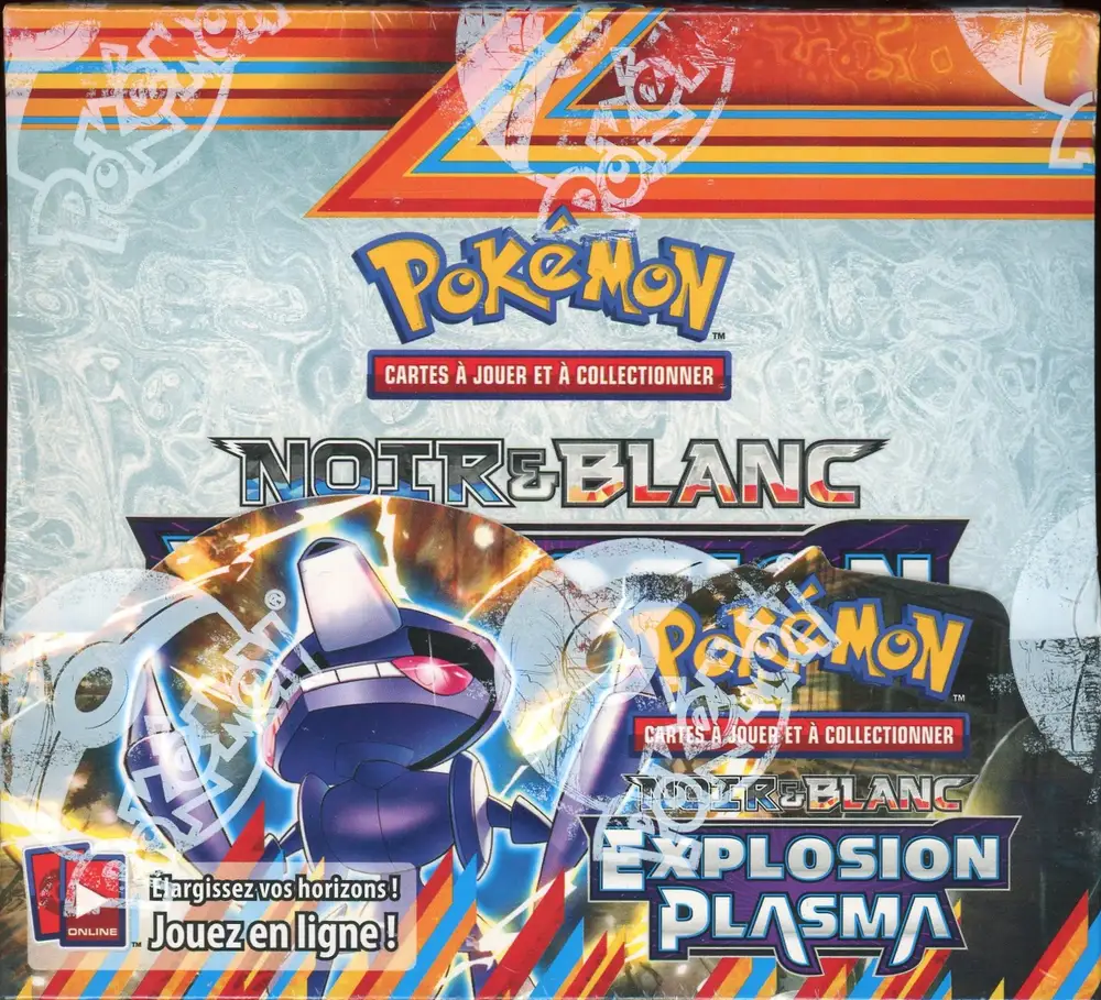 Display Noir & Blanc Explosion Plasma