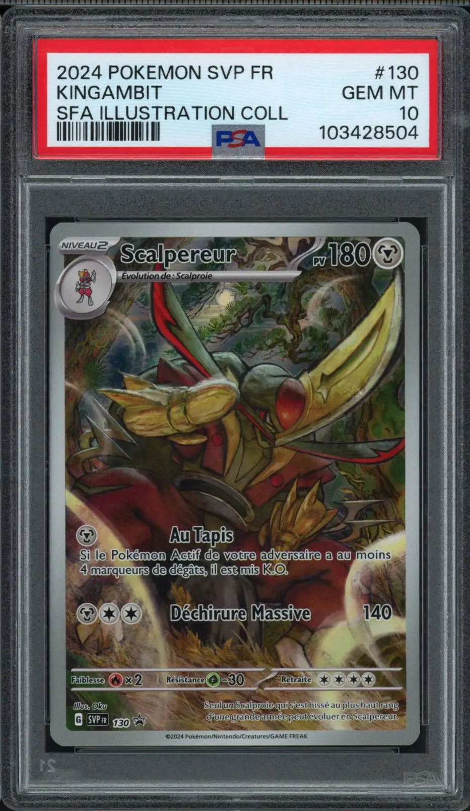 PSA 10 Scalpereur