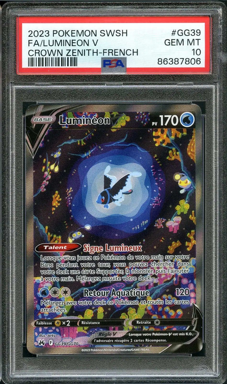 PSA 10 Luminéon V