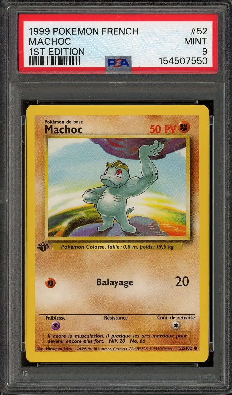 PSA 9 Machoc