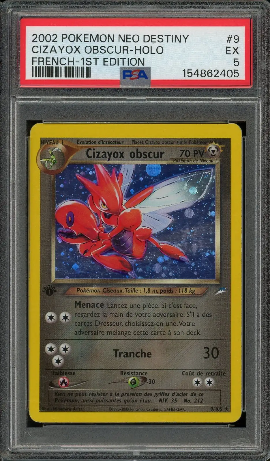PSA 5 Cizayox Obscur Holo
