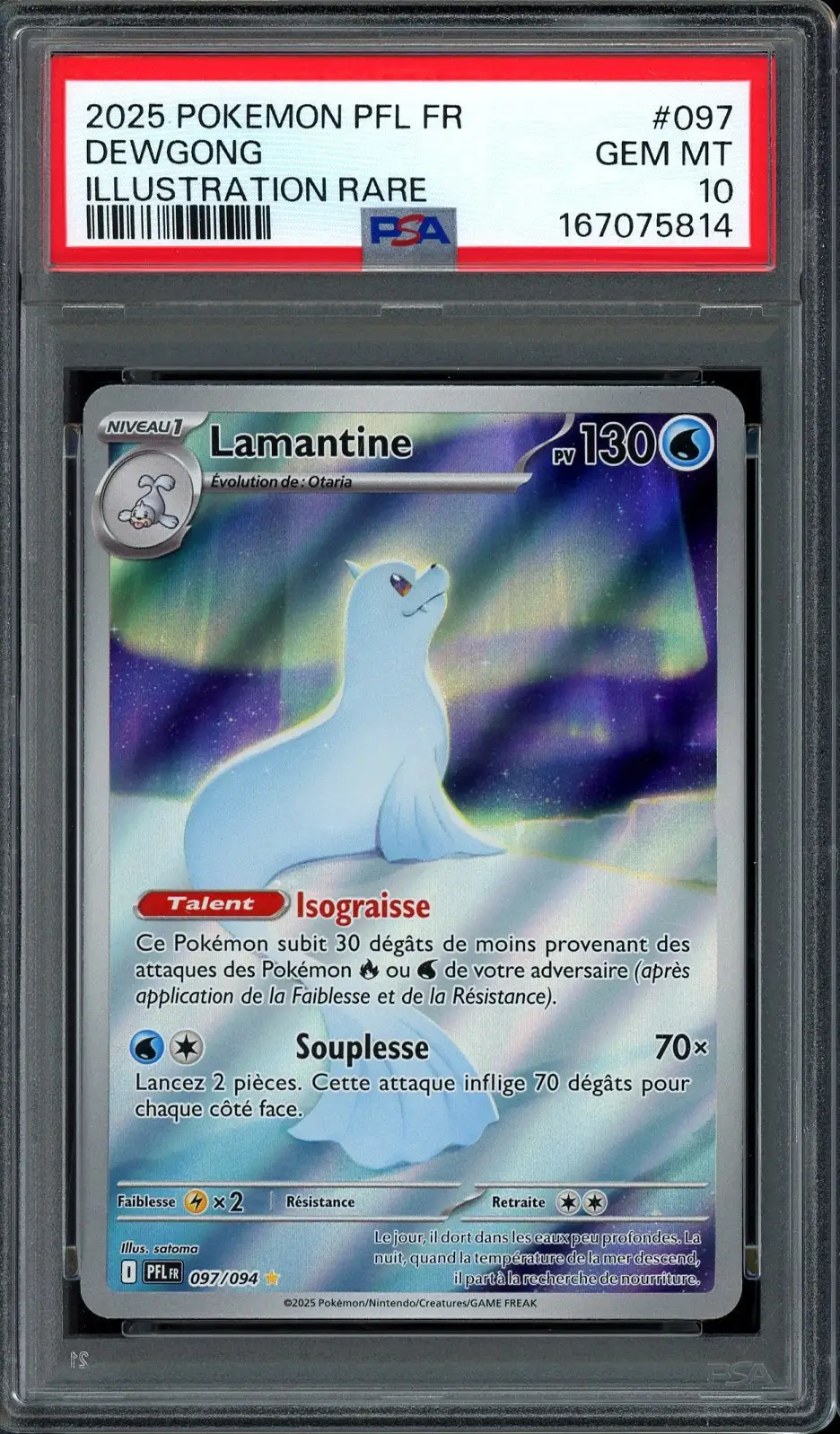 PSA 10 Lamantine