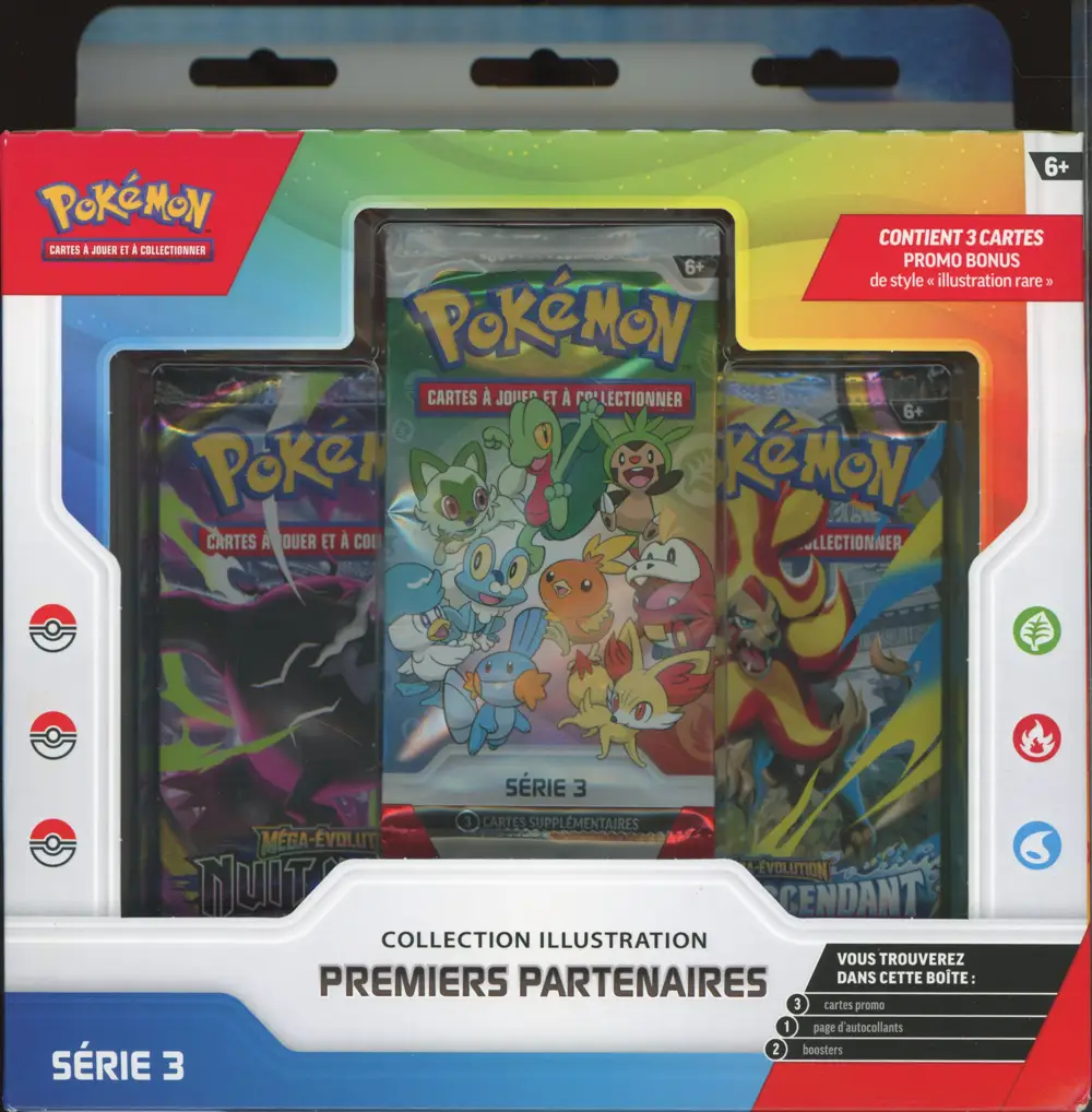 Coffret Collection Illustration Premiers Partenaires Série 3