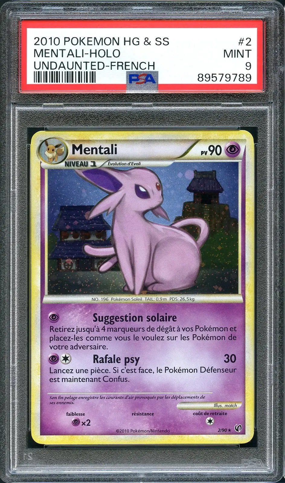 PSA 9 Mentali Holo