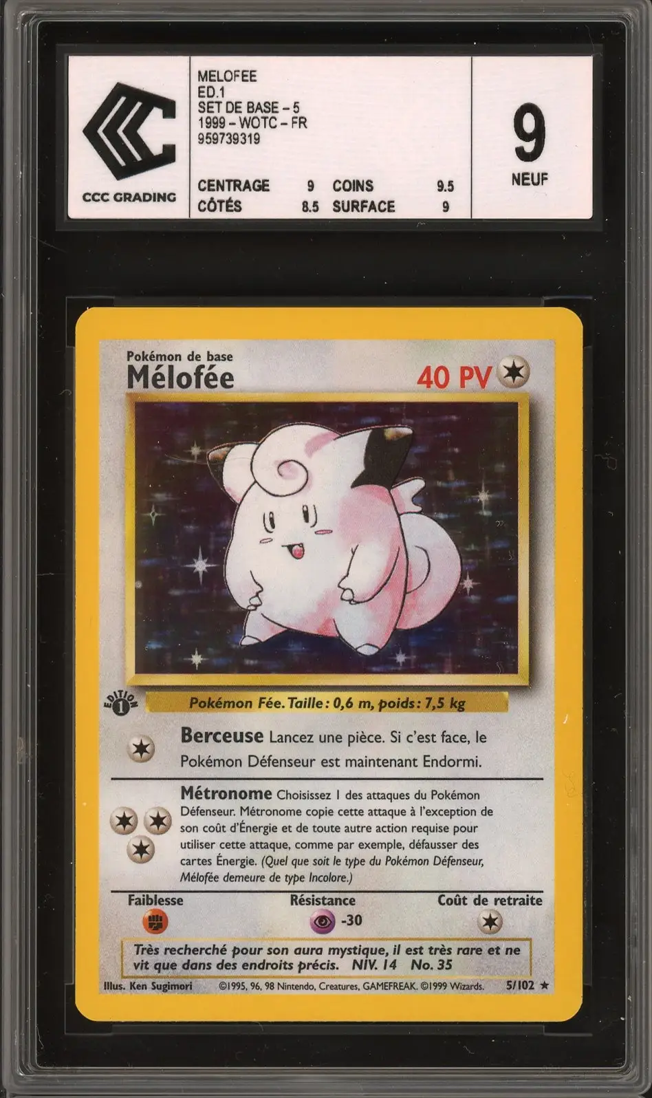 CCC 9 Mélofée Holo