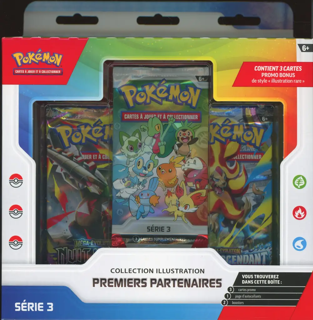 Coffret Collection Illustration Premiers Partenaires Série 3