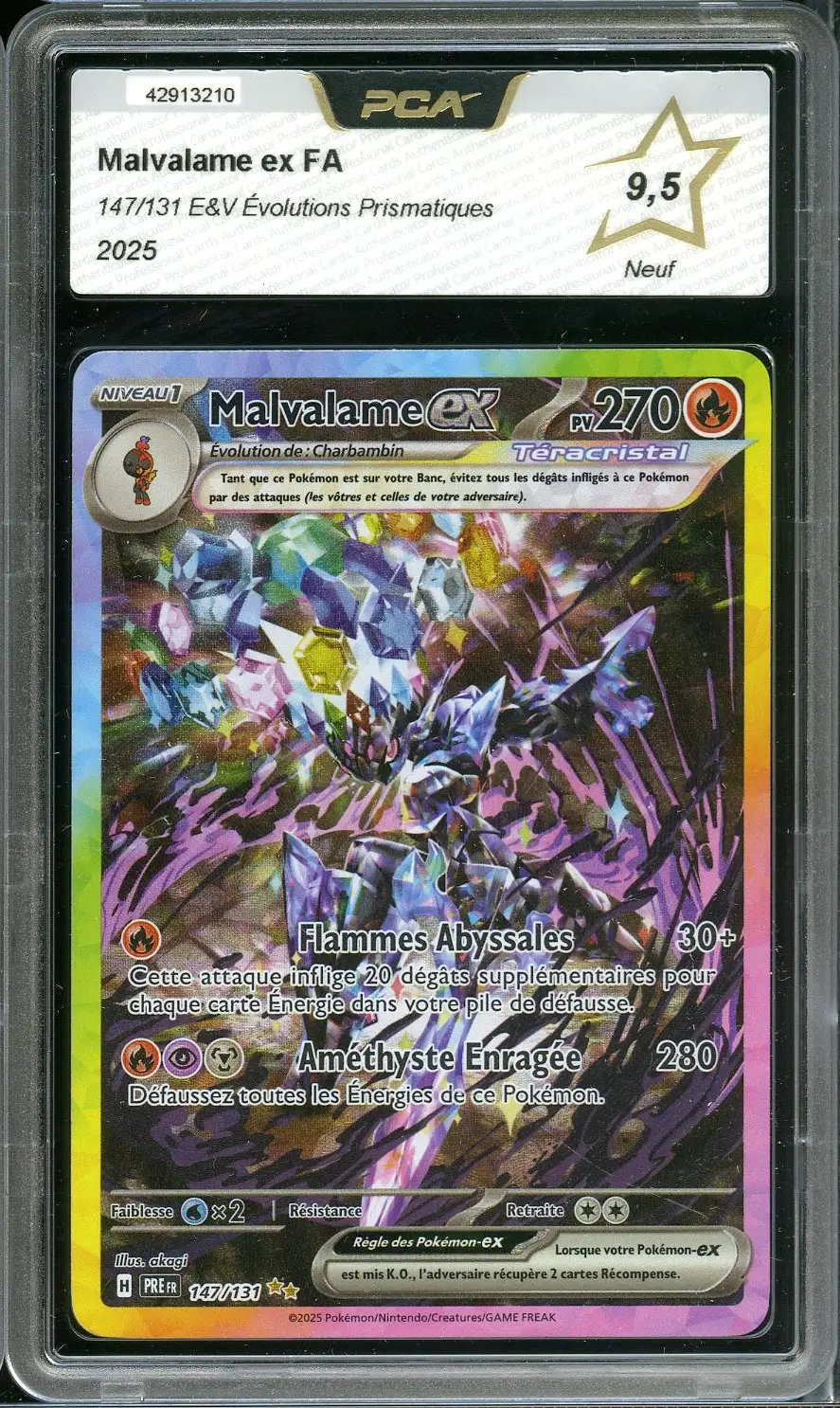 PCA 9.5 Malvalame Ex
