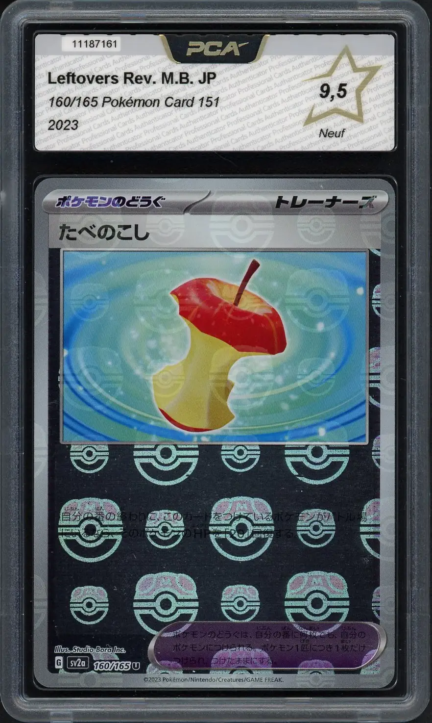 PCA 9.5 Leftovers Reverse Master Ball