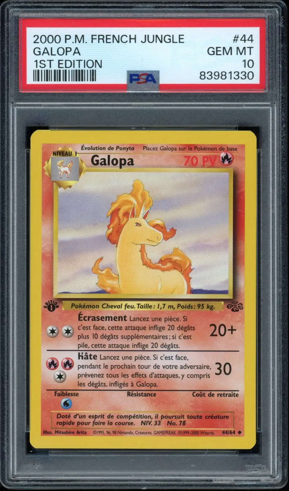 PSA 10 Galopa