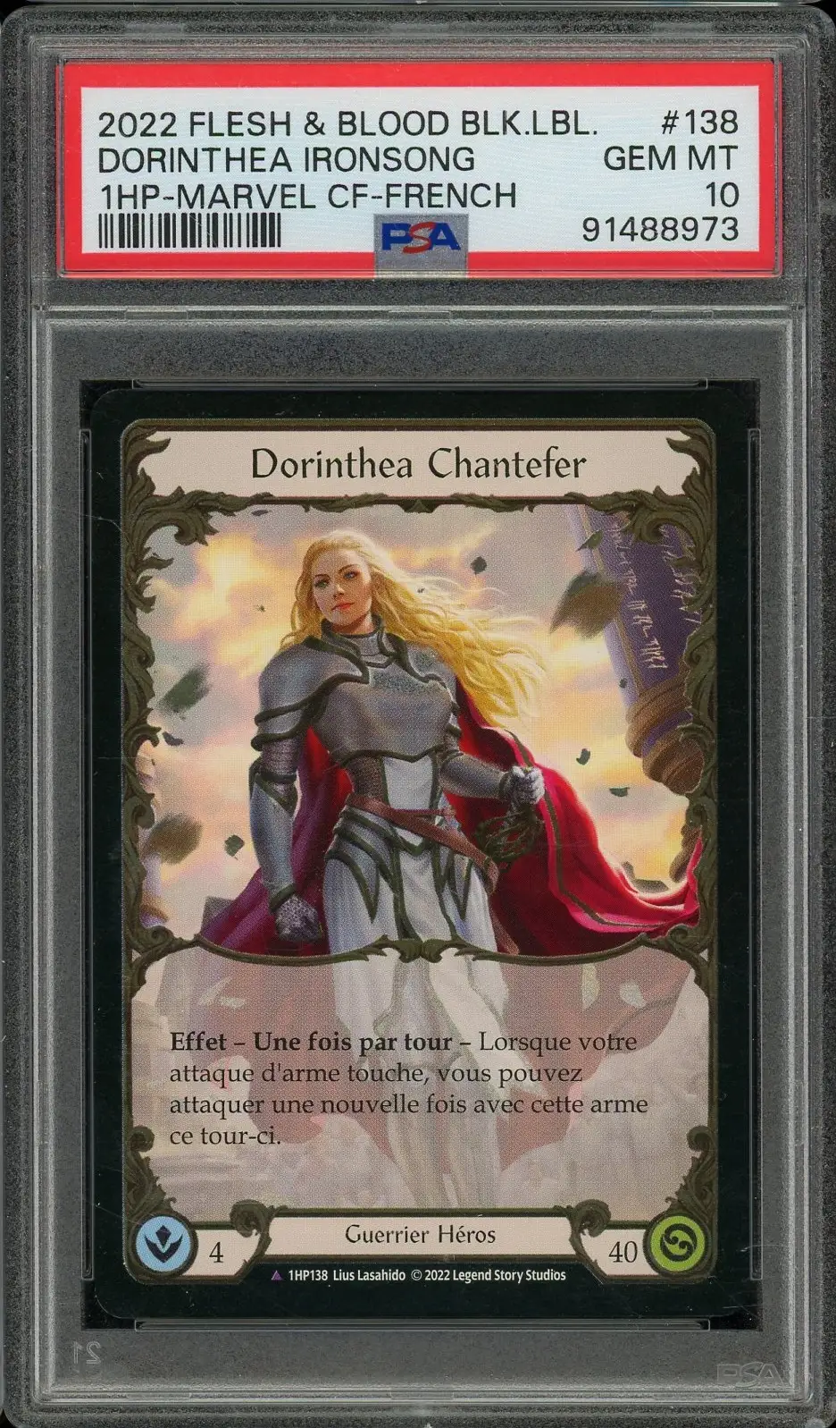 PSA 10 Dorinthea Chantefer Marvel