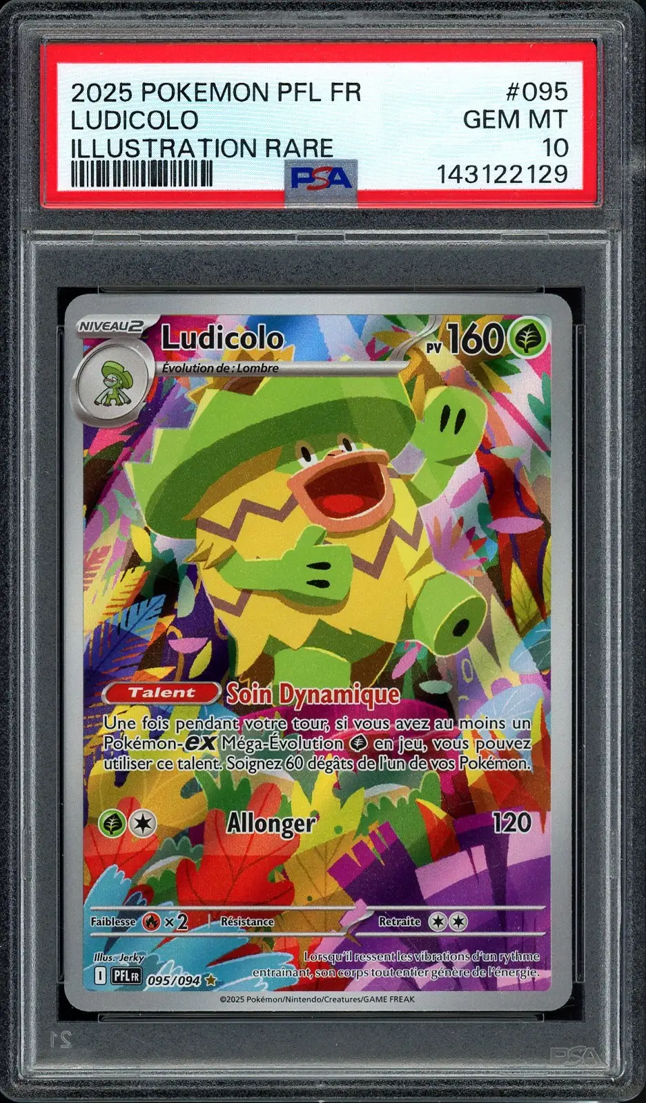 PSA 10 Ludicolo
