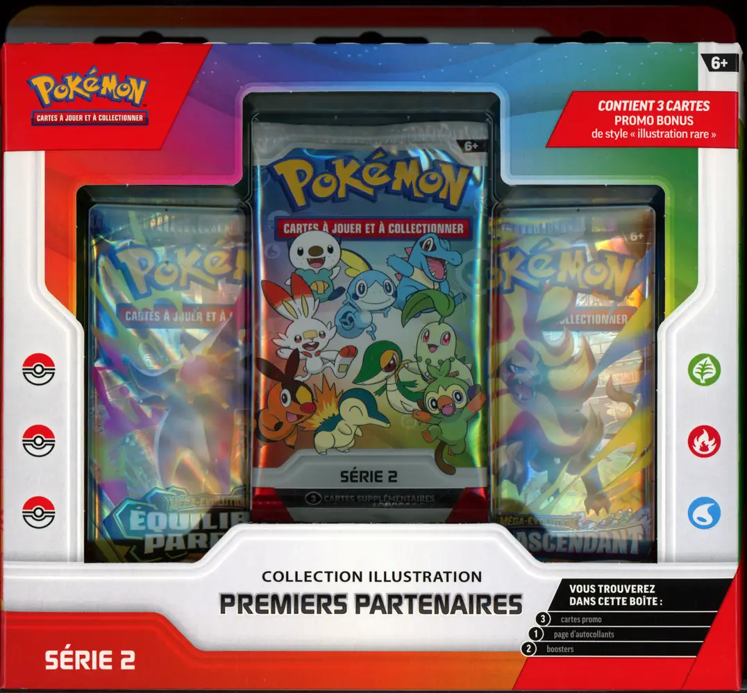 Coffret Collection Illustration Premiers Partenaires Série 2