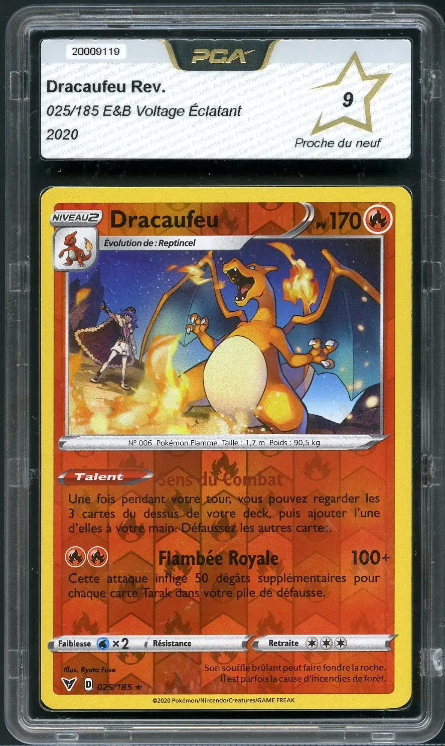 PCA 9 Dracaufeu Reverse