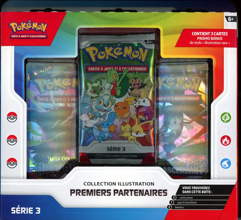 Coffret Collection Illustration Premiers Partenaires Série 3