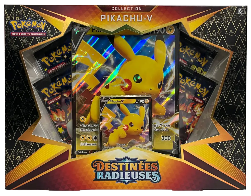 Coffret EB4.5 Destinées Radieuses Pikachu V