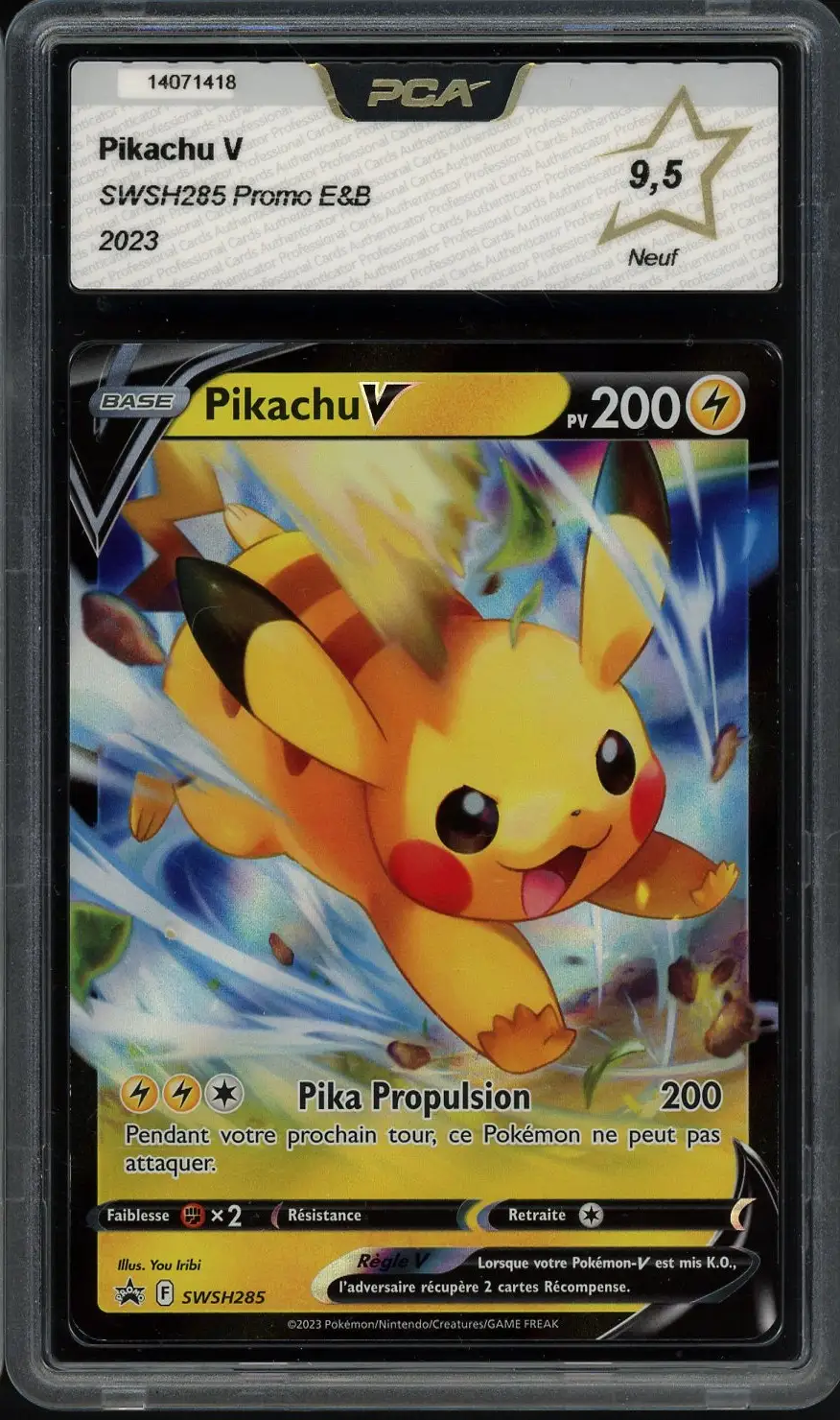 PCA 9.5 Pikachu V