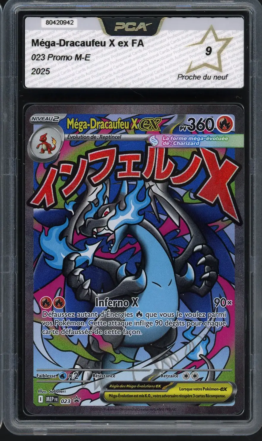 PCA 9 Méga-Dracaufeu X Ex