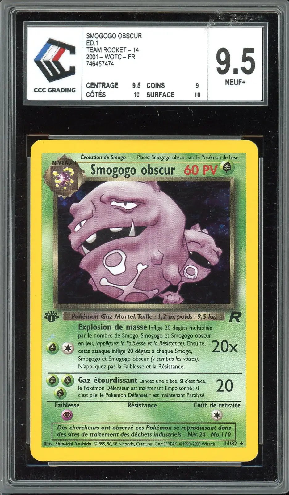 CCC 9.5 Smogogo Obscur Holo