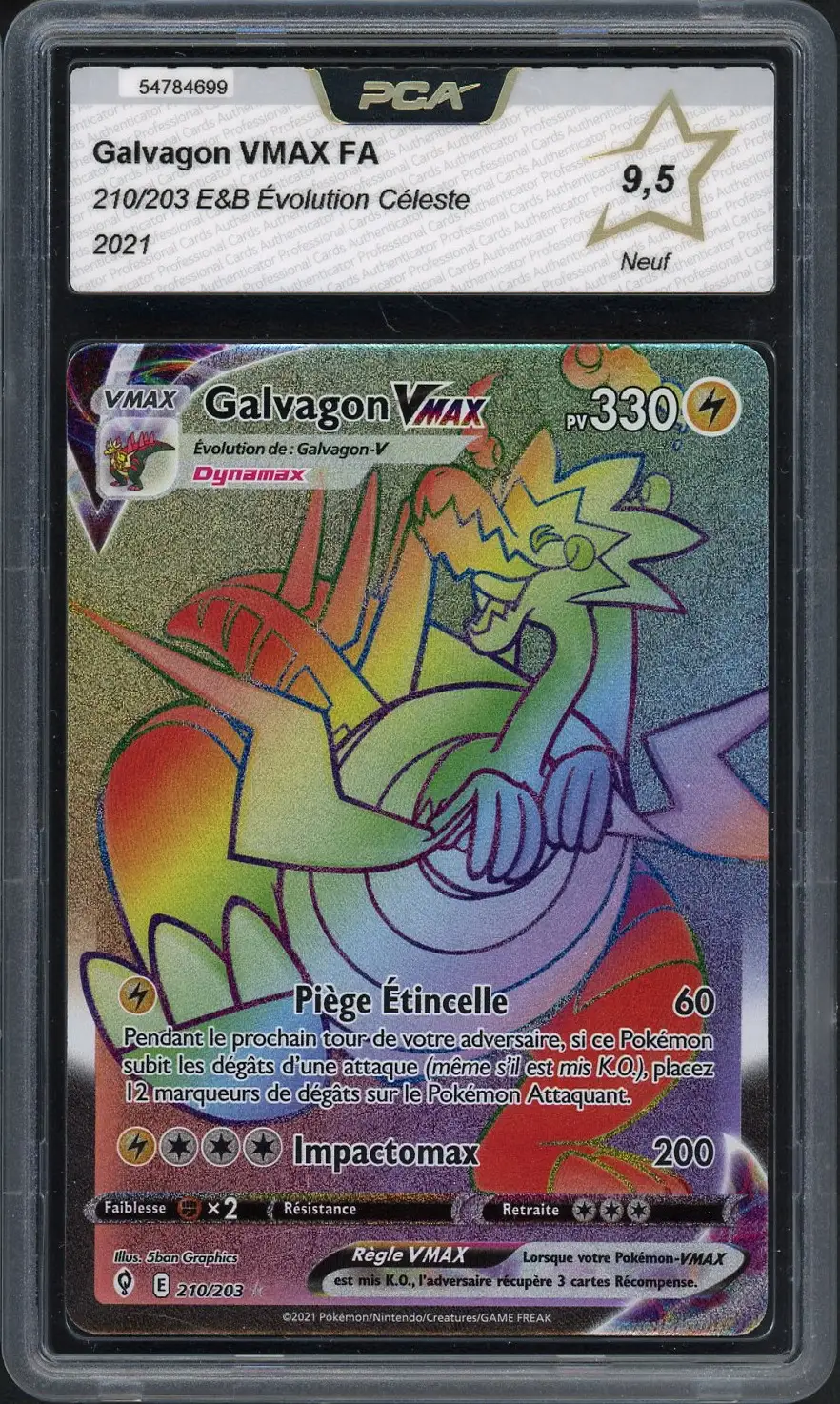 PCA 9.5 Galvagon VMax Rainbow