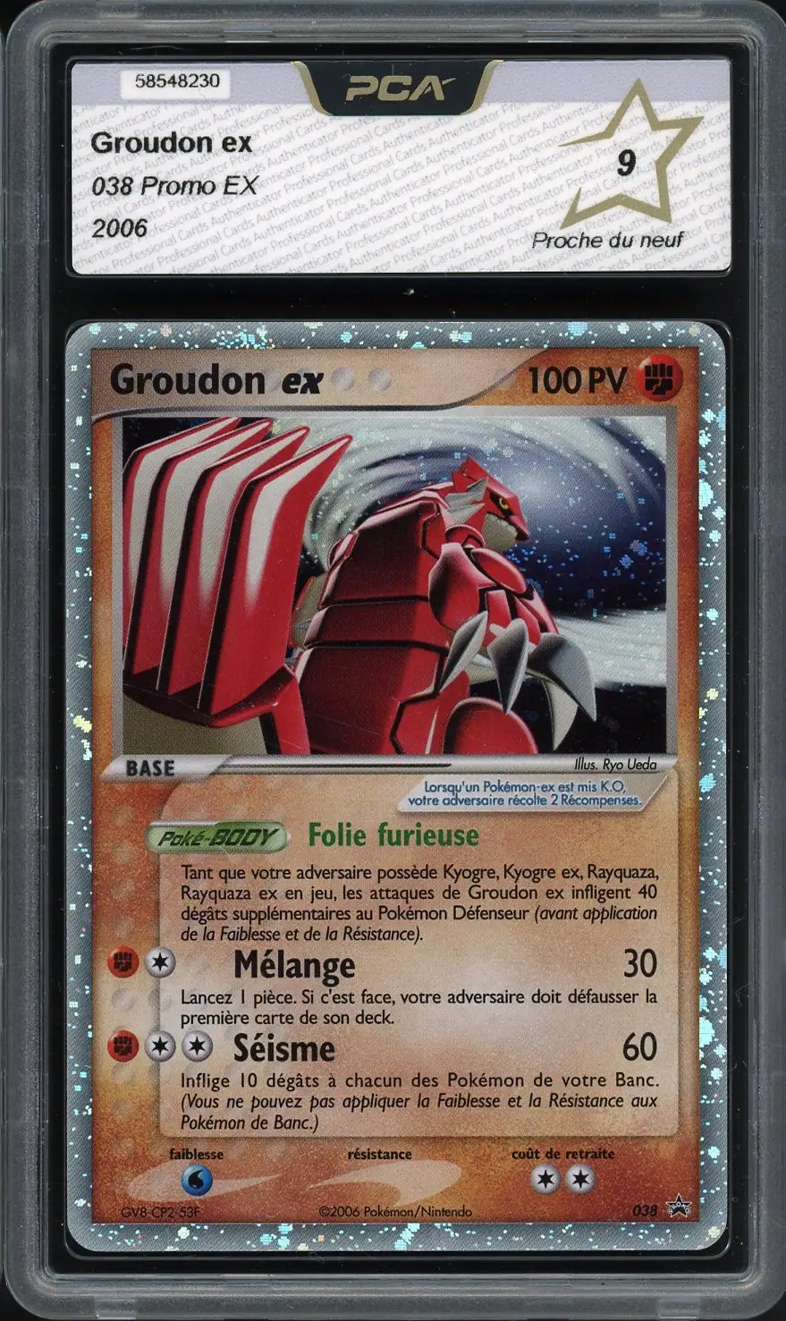PCA 9 Groudon Ex