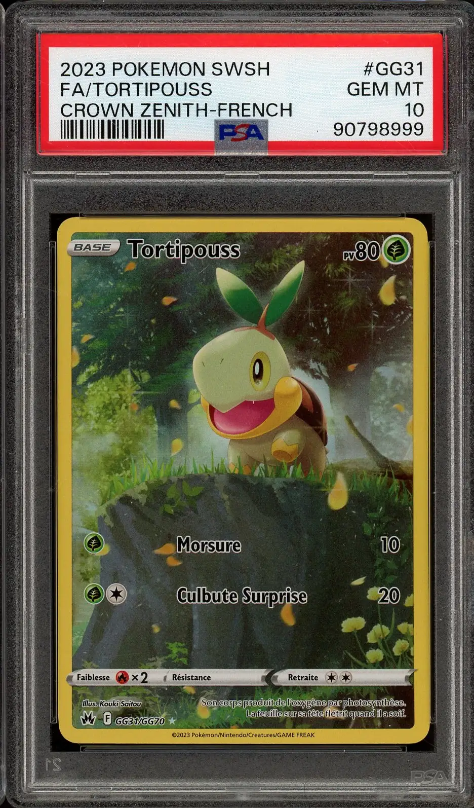 PSA 10 Tortipouss