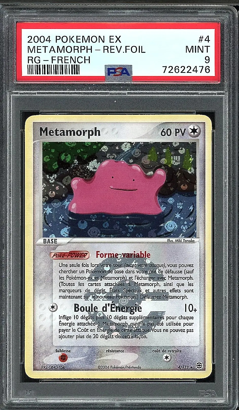 PSA 9 Metamorph Reverse