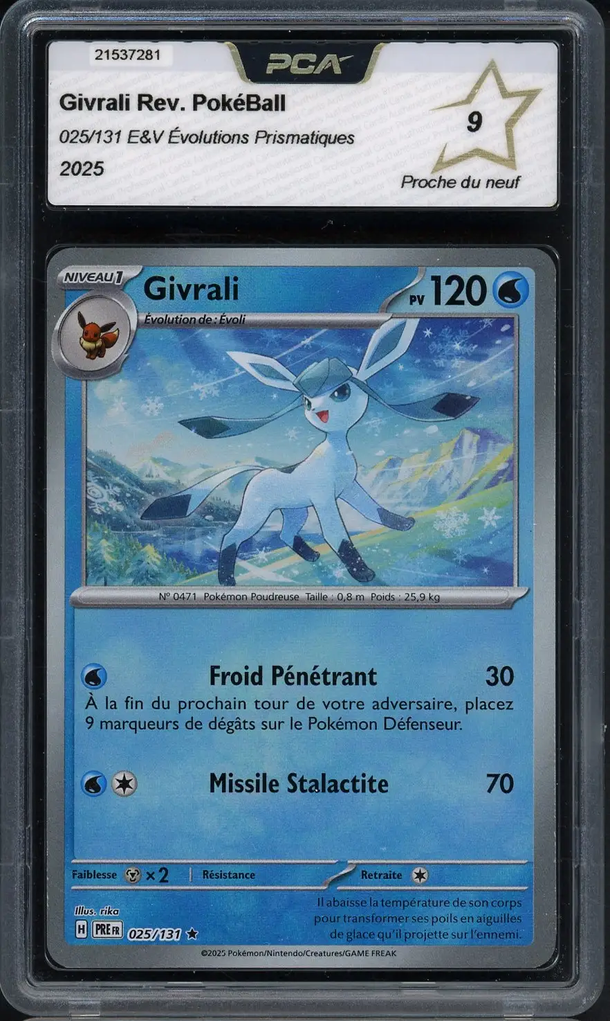 PCA 9 Givrali Reverse Pokeball