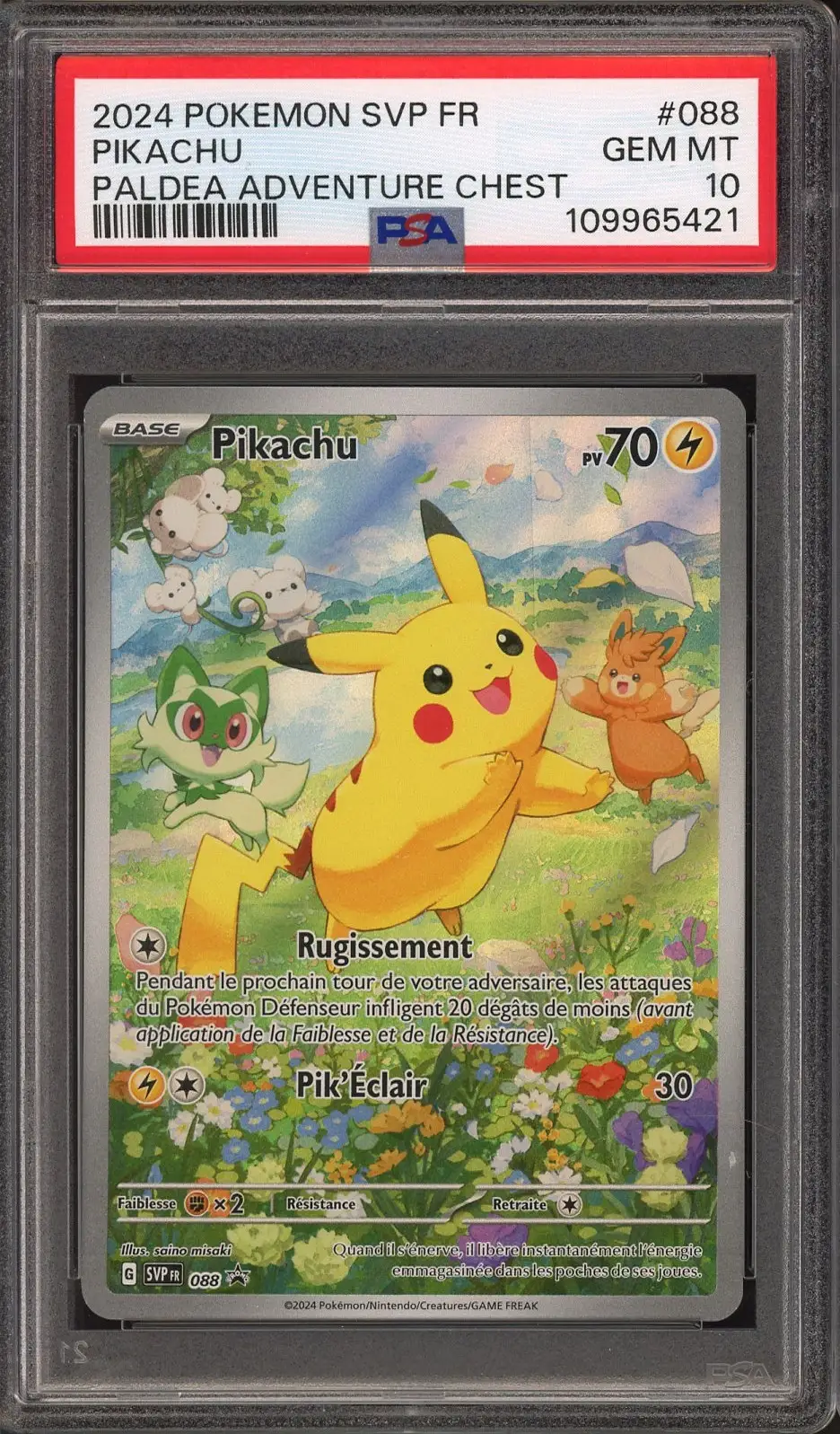 PSA 10 Pikachu